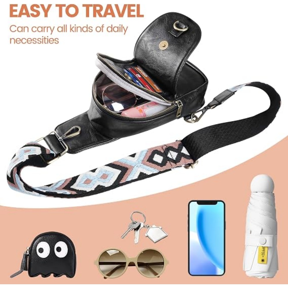 1PC Women's Small Shoulder Bag - Sling Backpack Shoulder 리뷰 및 가격