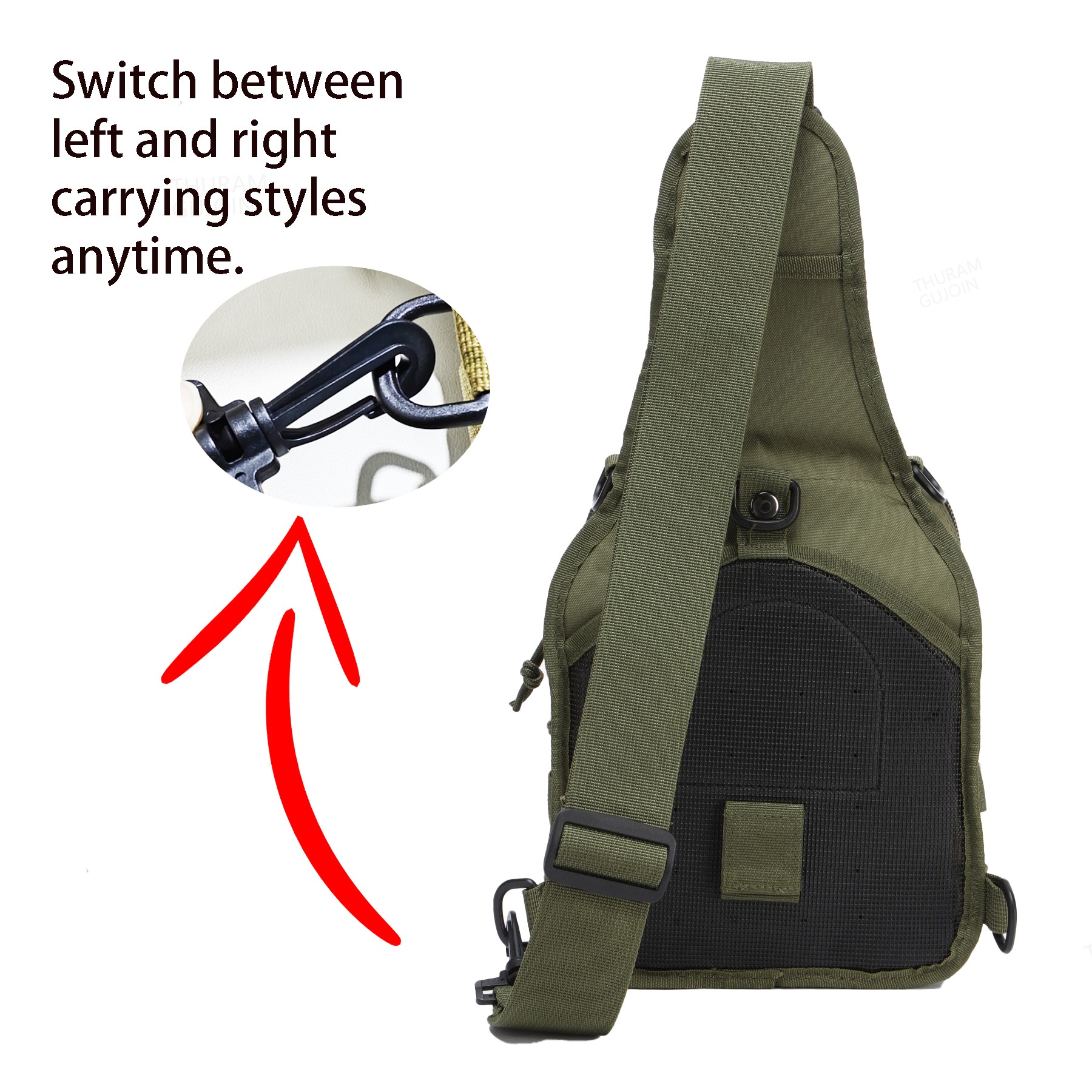 THURAM Outdoor Tactical Bag Ba - Canvas Backpack Casual 리뷰 및 가격