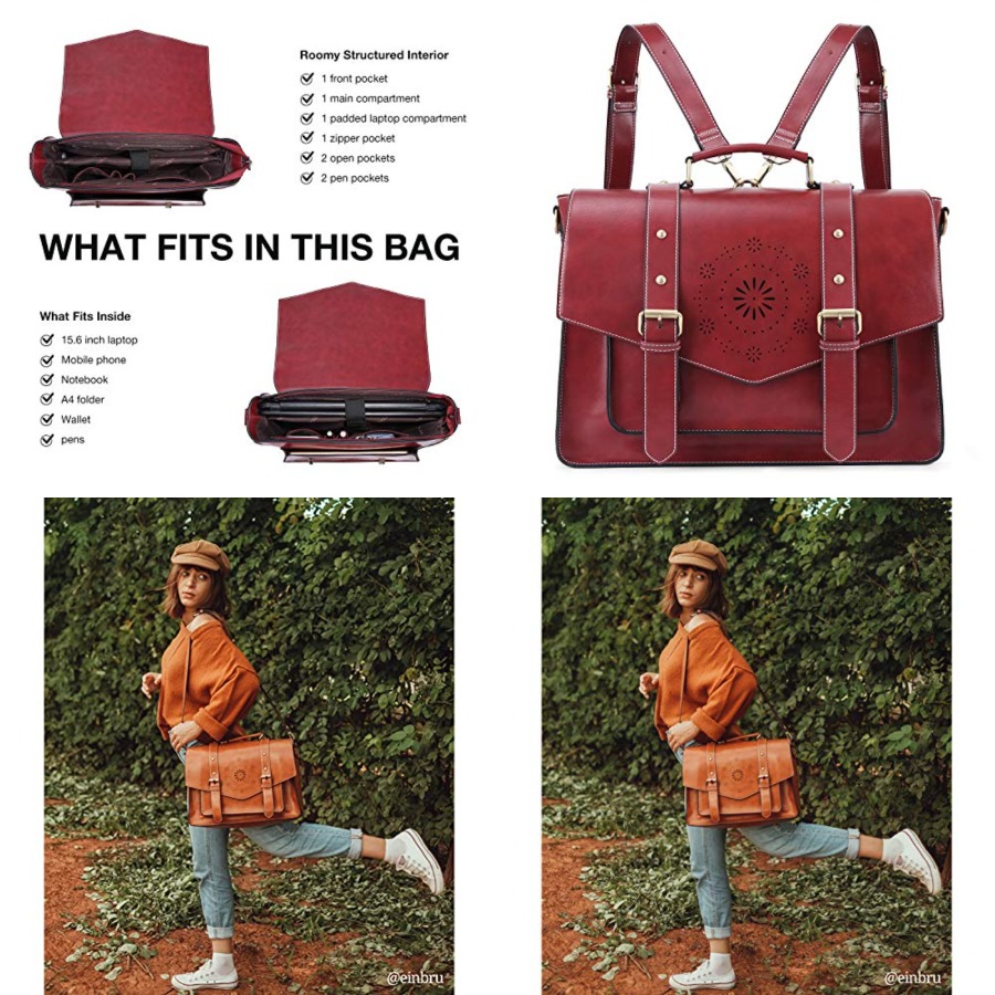 Backpack for Women Briefcase M - Laptop Backpack 15.6 리뷰 및 가격