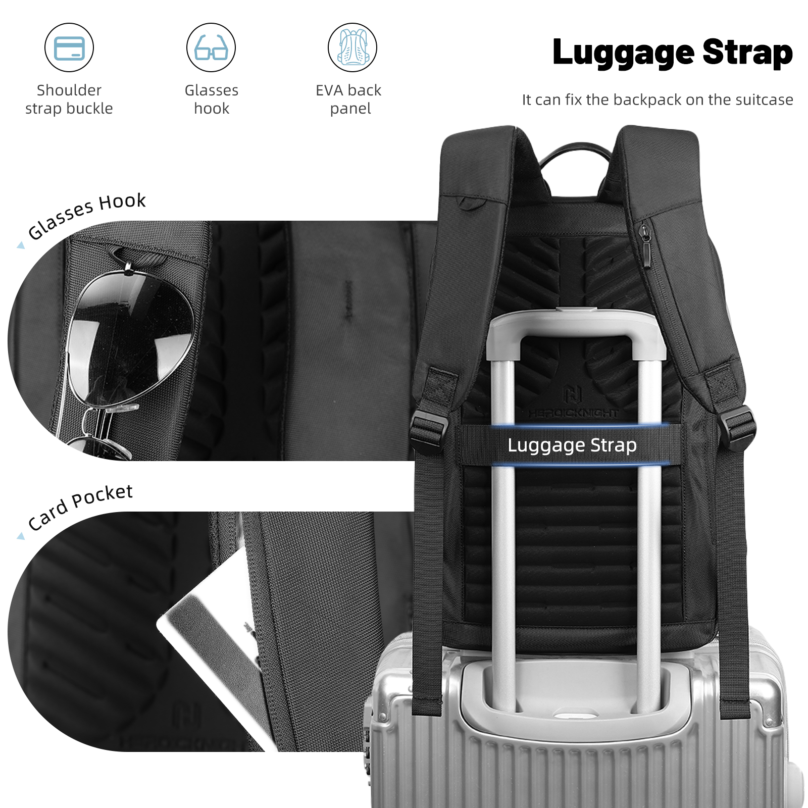 HK Lightweight Men's Business  - Laptop Backpack 15.6 리뷰 및 가격