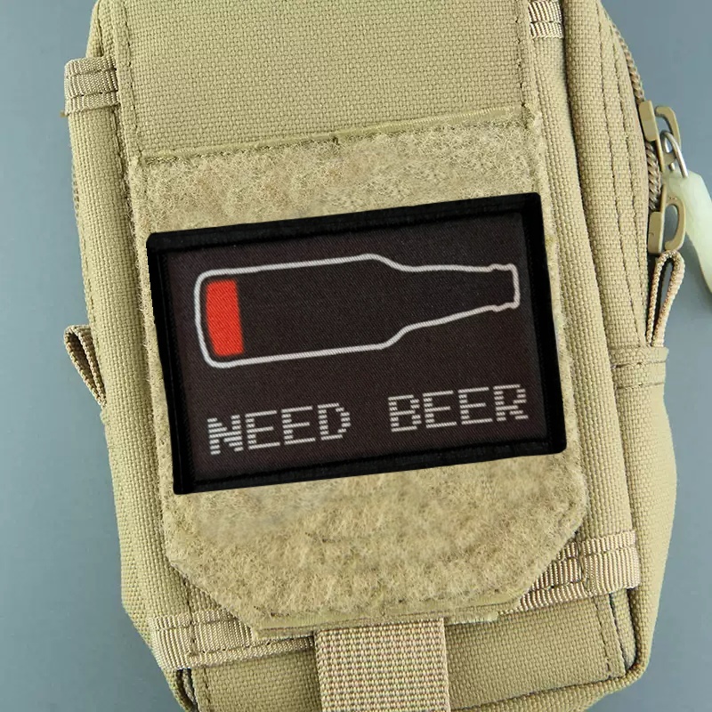 NEED BEER Printed Patch on Clo - Urban Backpack Tactical 리뷰 및 가격
