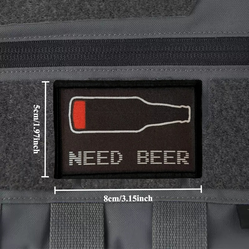 NEED BEER Printed Patch on Clo - Urban Backpack Tactical 리뷰 및 가격