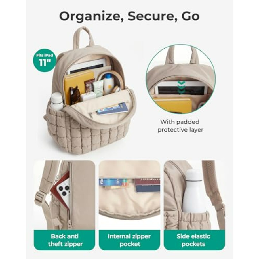 Mini Backpacks for Women, Puff - Mini Backpack Purse 리뷰 및 가격