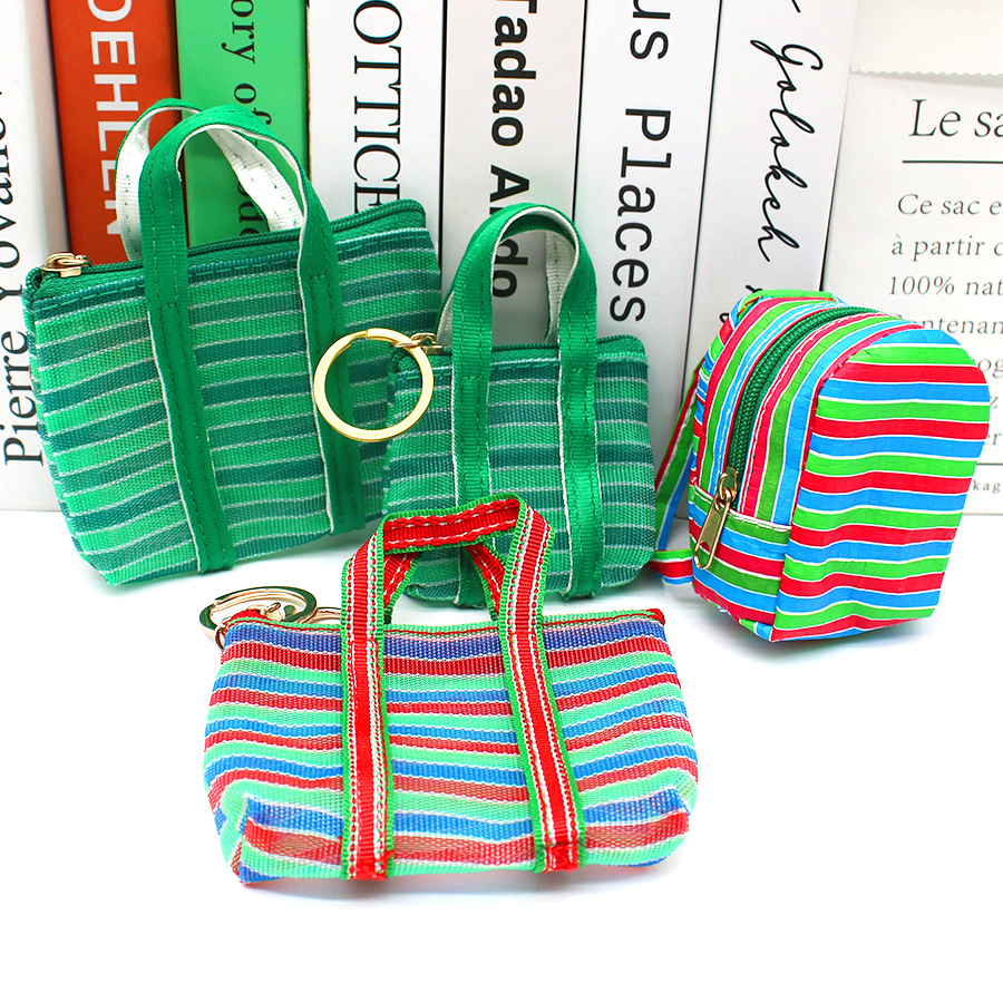 1Pc Key chain Fishing Net Bag  - Mini Backpack Purse 리뷰 및 가격