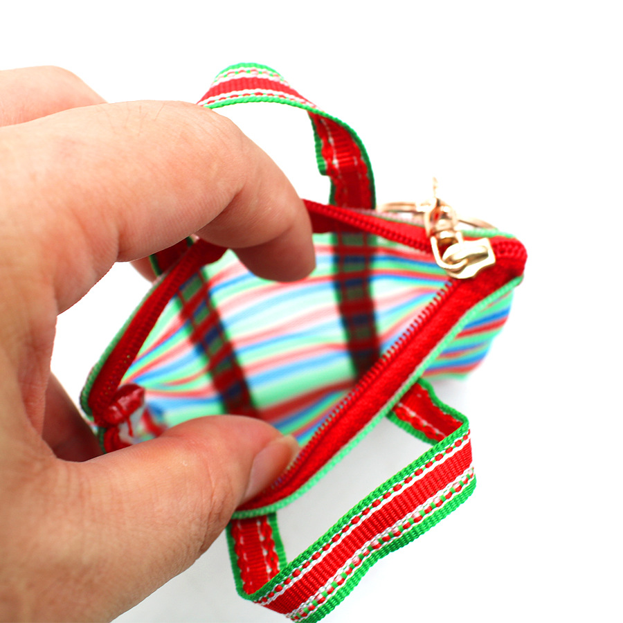 1Pc Key chain Fishing Net Bag  - Mini Backpack Purse 리뷰 및 가격