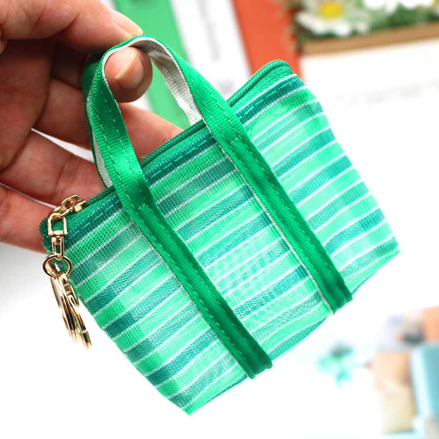 1Pc Key chain Fishing Net Bag  - Mini Backpack Purse 리뷰 및 가격