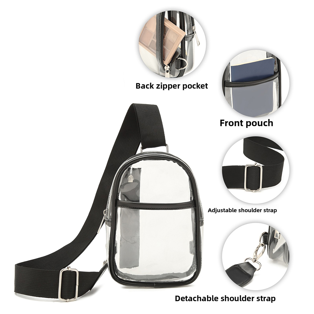 Clear Sling Bag,Waterproof Sho - Sling Backpack Shoulder 리뷰 및 가격