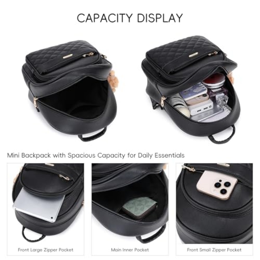 Mini Leather Backpack Purse fo - Mini Backpack Purse 리뷰 및 가격