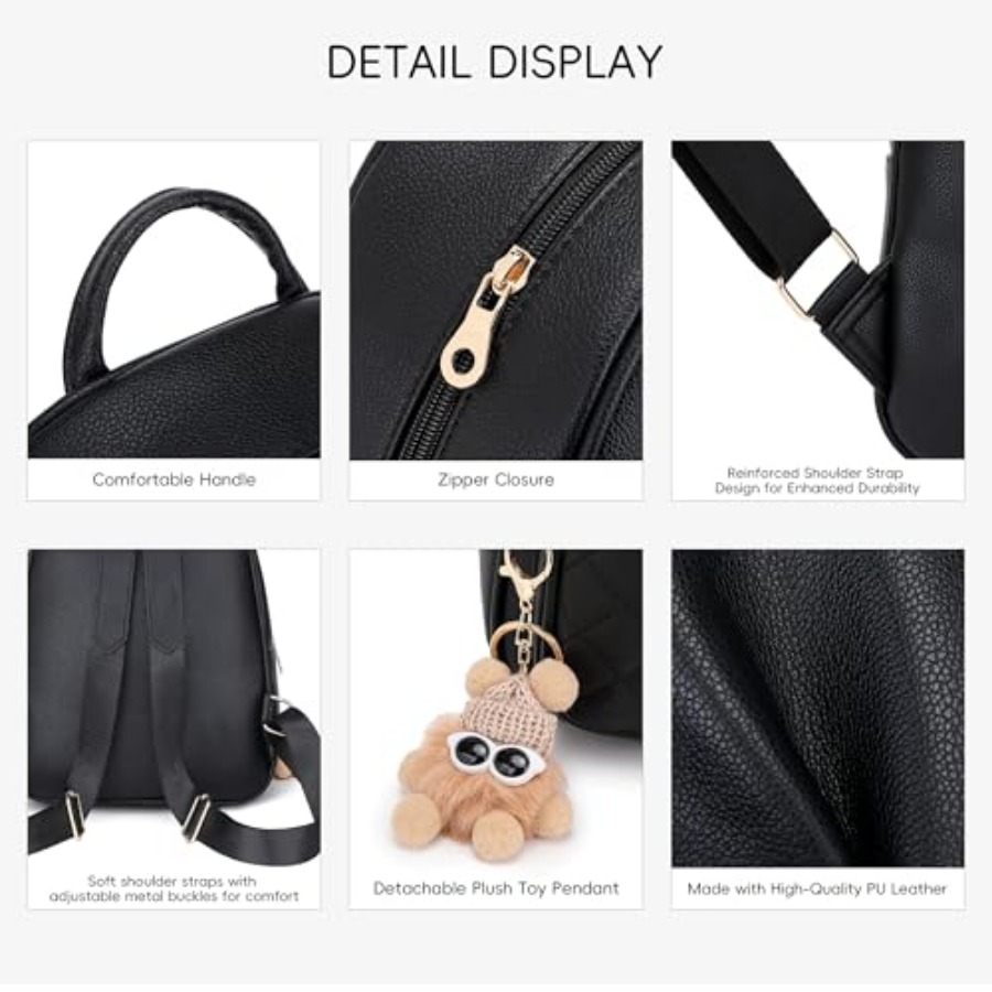 Mini Leather Backpack Purse fo - Mini Backpack Purse 리뷰 및 가격
