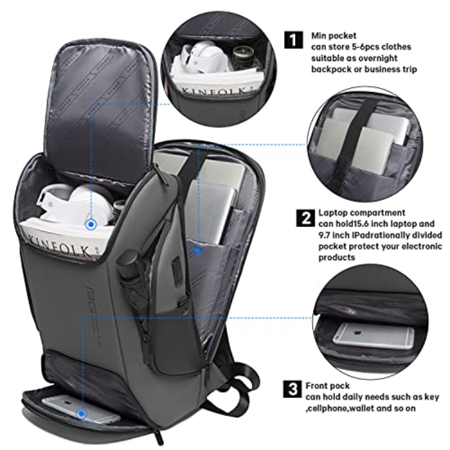Business Laptop Smart backpack - Laptop Backpack 15.6 리뷰 및 가격