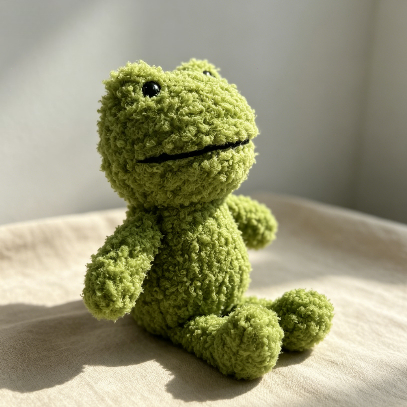 Kawaii Green Frog Plush Keycha - Mini Backpack Purse 리뷰 및 가격