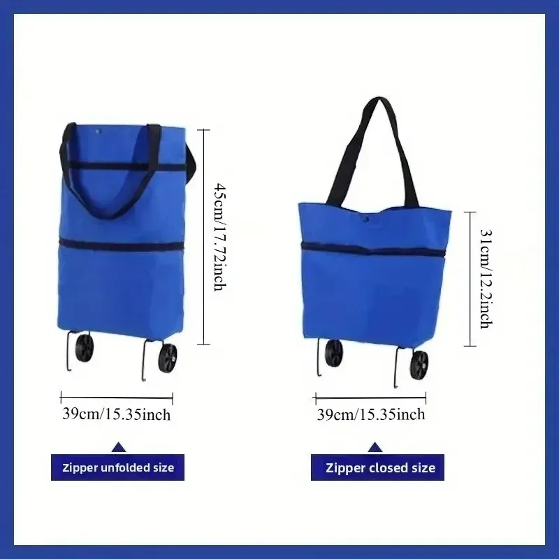 Foldable Portable Shopping Car - Foldable Backpack Small 리뷰 및 가격