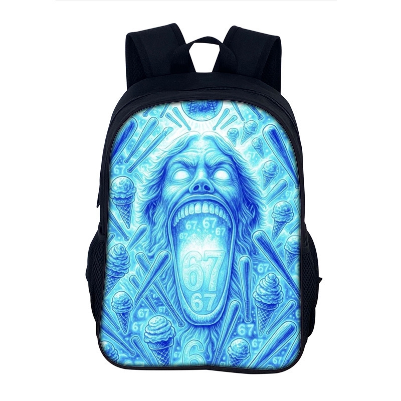 Six Seven 67 Print Lightweight - School Backpack Teen 리뷰 및 가격