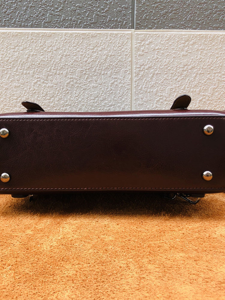British Style Vintage Cow Spli - Leather Backpack Vintage 리뷰 및 가격
