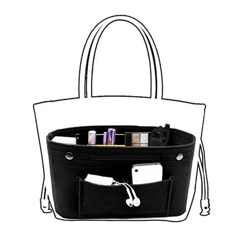 Portable Soft Felt Handbag Ins - Backpack Insert Organizer 리뷰 및 가격