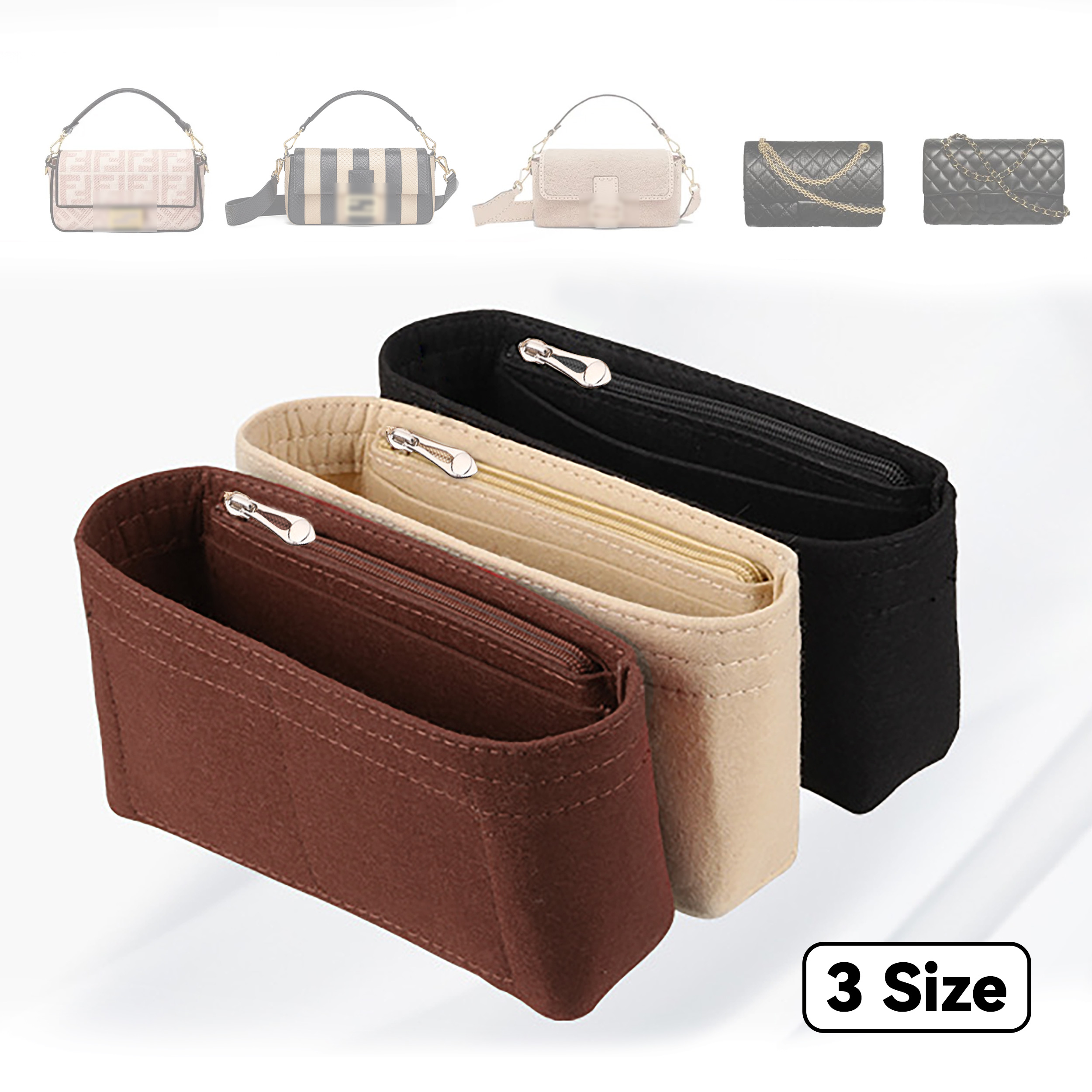 Felt Insert Bag Organizer, Mak - Backpack Insert Organizer 리뷰 및 가격