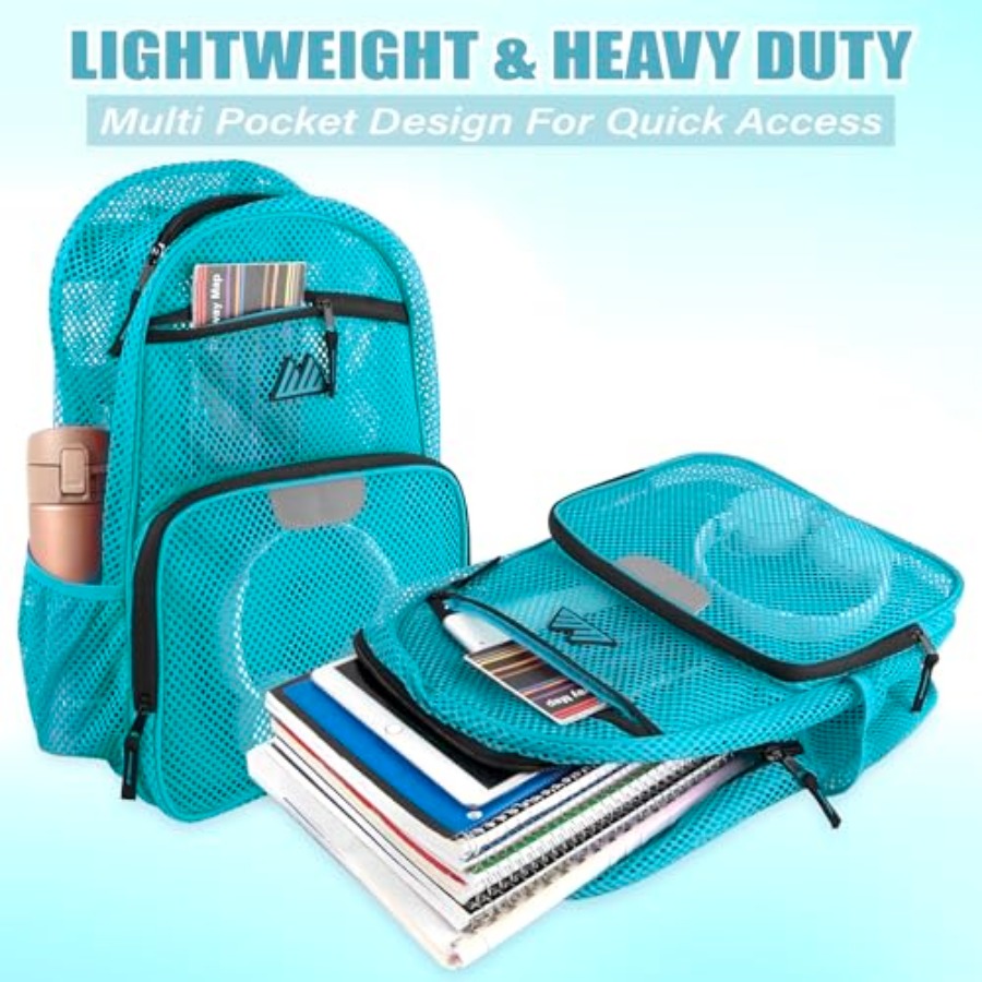 Reflective Mesh School Backpac - School Backpack Teen 리뷰 및 가격