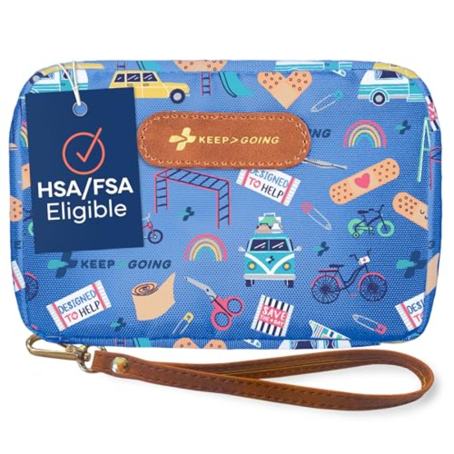 KeepGoing Travel First Aid Kit - Mini Backpack Purse 리뷰 및 가격