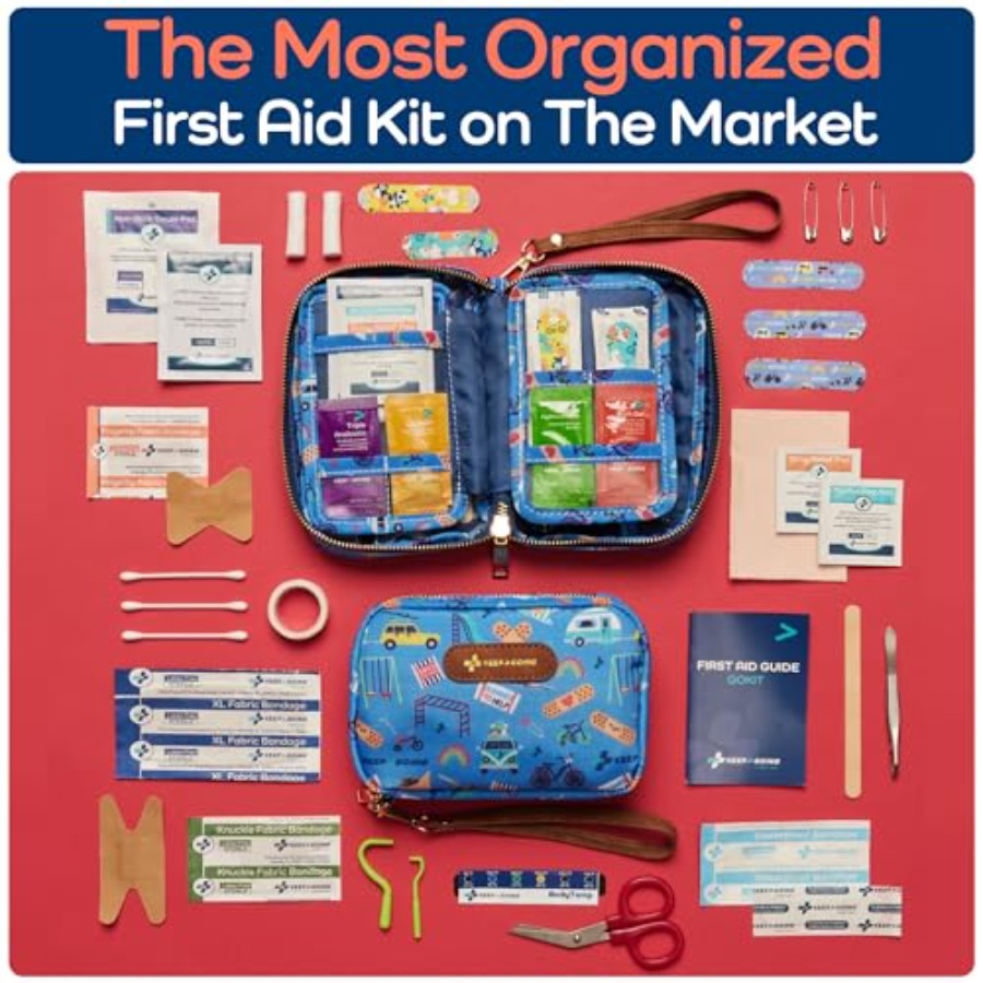 KeepGoing Travel First Aid Kit - Mini Backpack Purse 리뷰 및 가격