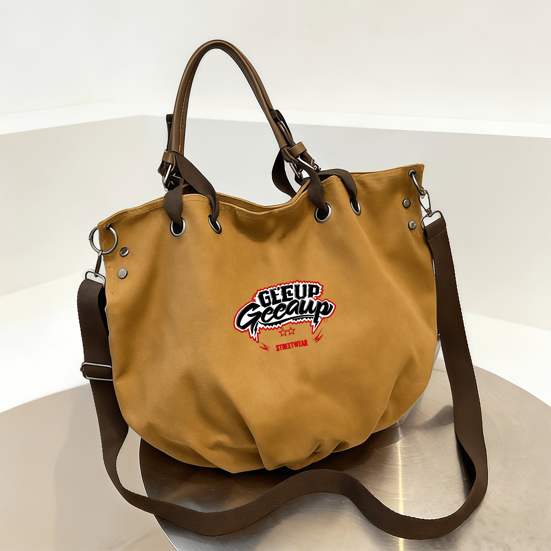 Vintage Canvas Tote Bag Brown  - Canvas Backpack Casual 리뷰 및 가격