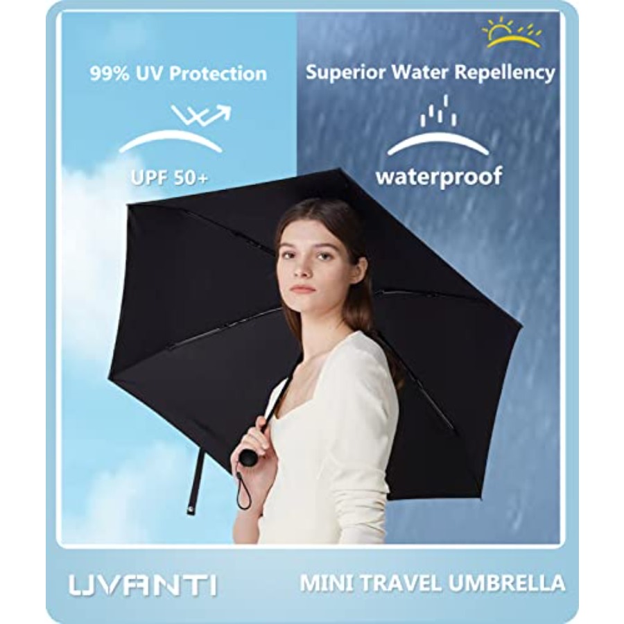 Mini Travel Umbrella with Case - Mini Backpack Purse 리뷰 및 가격