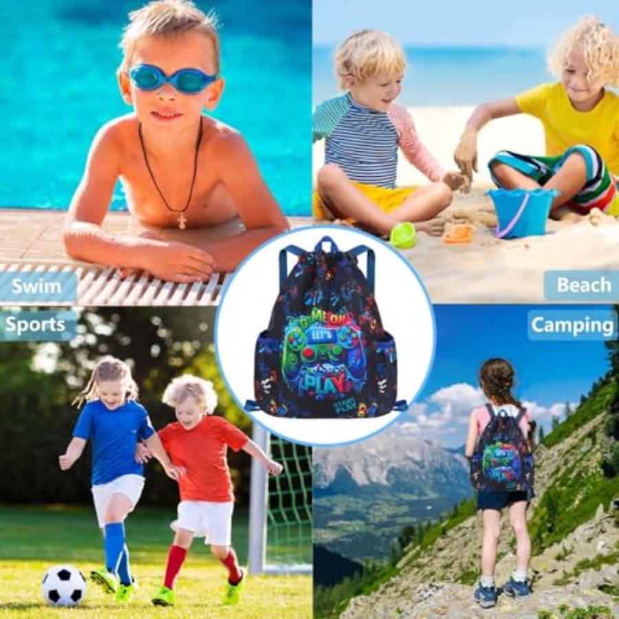 Drawstring Backpack for - Game - Drawstring Gym Bag 리뷰 및 가격