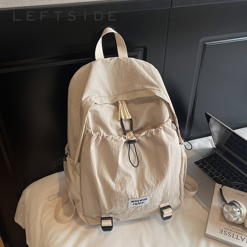 LEFTSIDE Women's Cloth Big Sof - School Backpack Teen 리뷰 및 가격
