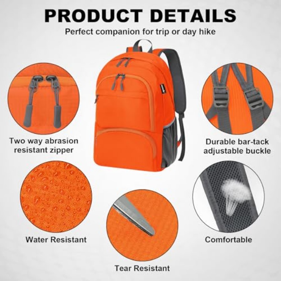 20L Lightweight Packable Hikin - Foldable Backpack Small 리뷰 및 가격